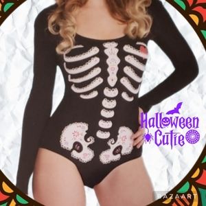 Halloween Costume Bodysuit Day Of The Dead Size 8